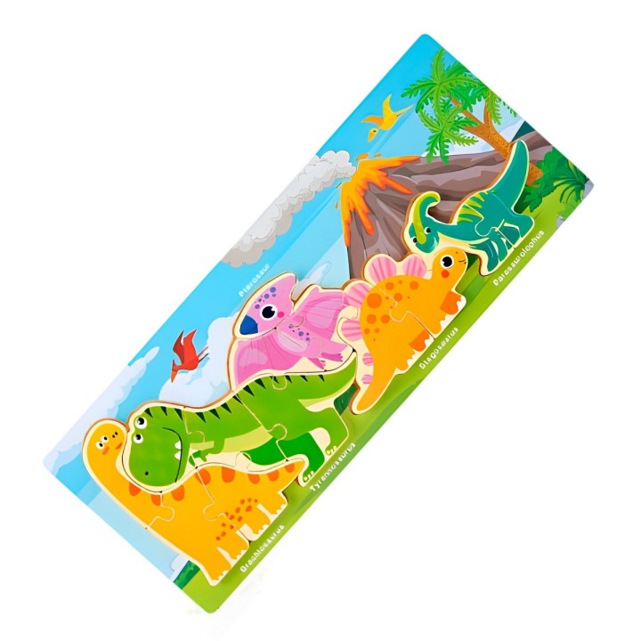 Rompecabezas Combo De Figuras Multicolor Didactico Niños