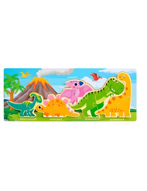 Rompecabezas Combo De Figuras Multicolor Didactico Niños