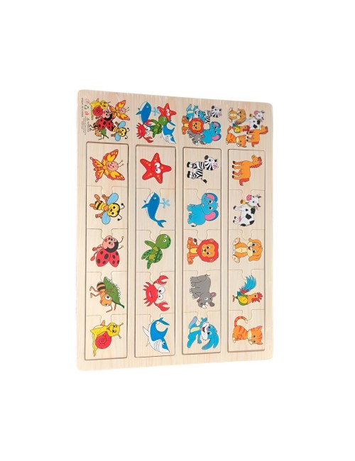 Juego De Mesa Rompecabeza Patrones Logica Didactico Niños