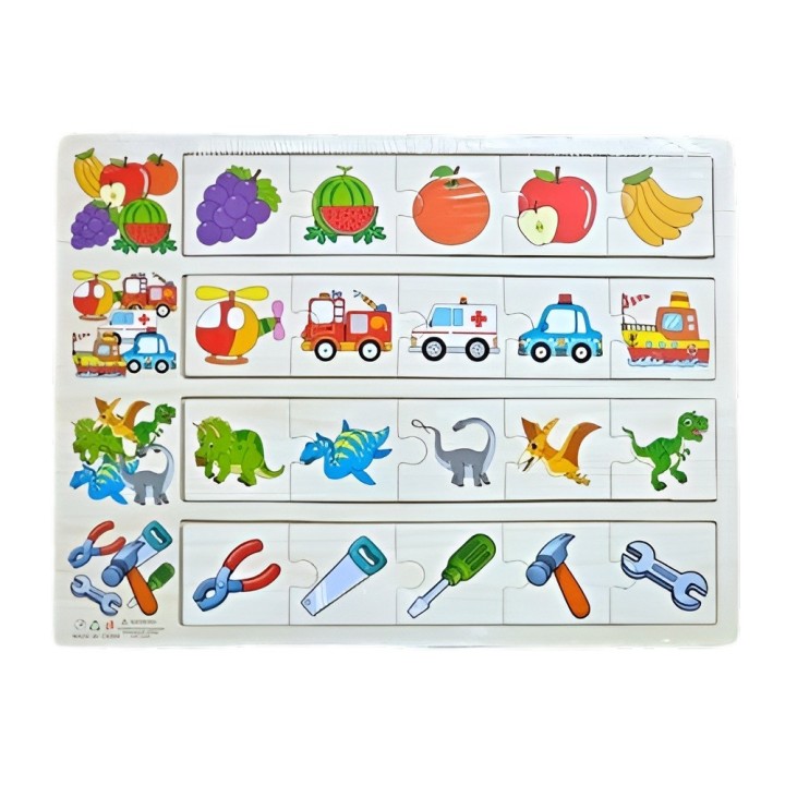 Juego De Mesa Rompecabeza Patrones Logica Didactico Niños