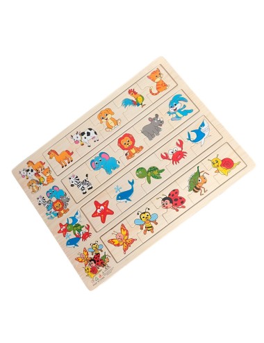 Juego De Mesa Rompecabeza Patrones Logica Didactico Niños