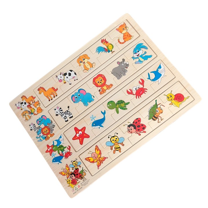 Juego De Mesa Rompecabeza Patrones Logica Didactico Niños