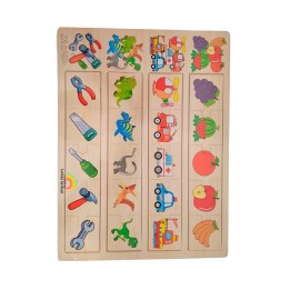 Juego De Mesa Rompecabeza Patrones Logica Didactico Niños