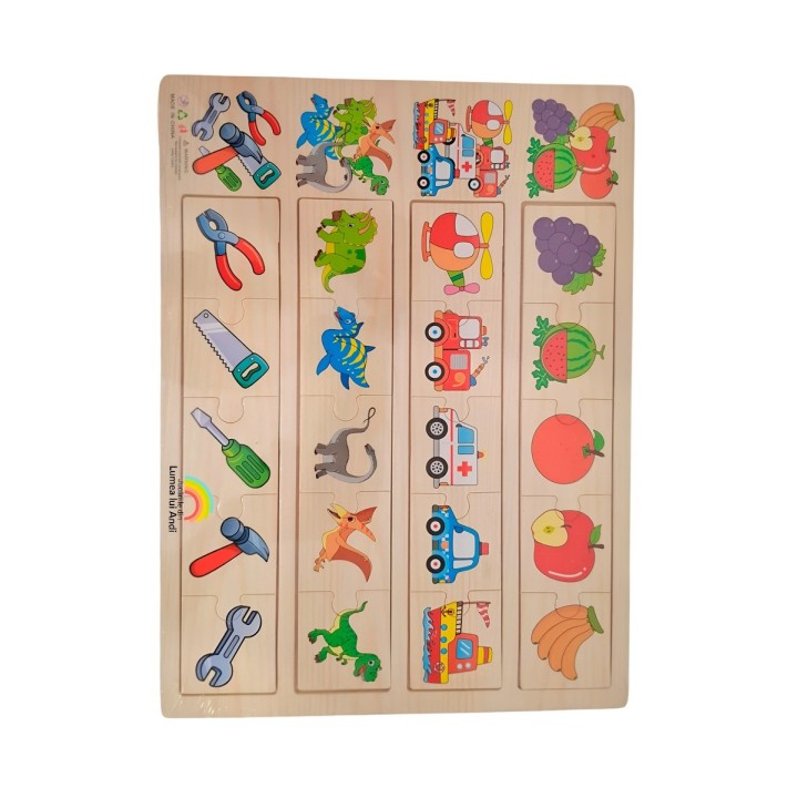 Juego De Mesa Rompecabeza Patrones Logica Didactico Niños