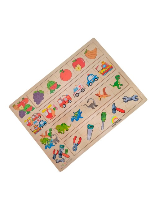 Juego De Mesa Rompecabeza Patrones Logica Didactico Niños