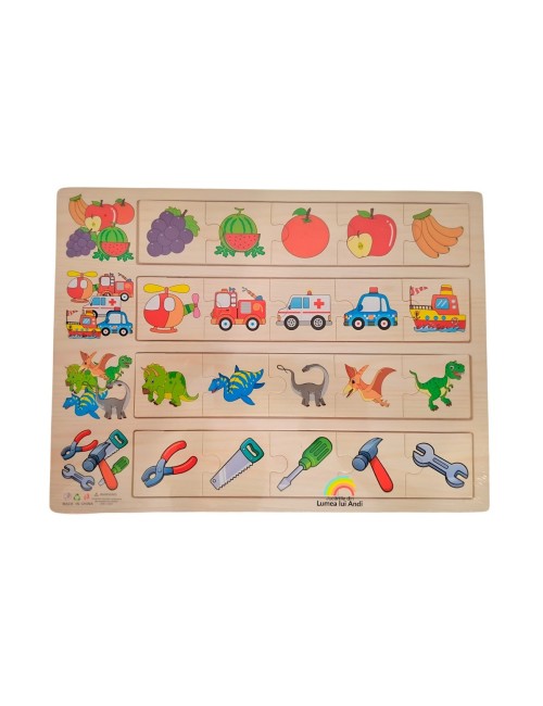 Juego De Mesa Rompecabeza Patrones Logica Didactico Niños