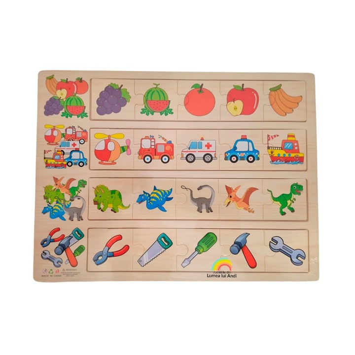 Juego De Mesa Rompecabeza Patrones Logica Didactico Niños