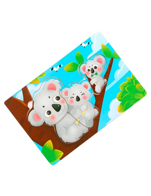 Rompecabezas Familia Animal Didactico Aprendizaje Niños