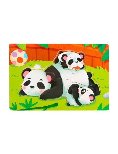 Rompecabezas Familia Animal Didactico Aprendizaje Niños