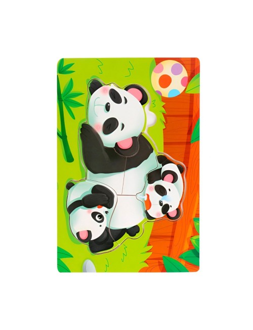 Rompecabezas Familia Animal Didactico Aprendizaje Niños