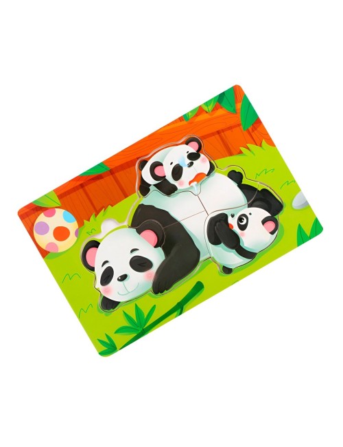 Rompecabezas Familia Animal Didactico Aprendizaje Niños