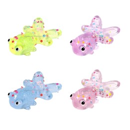 Squishy Juguete Anti Estrés Squishies Peces Multicolor X 4 U
