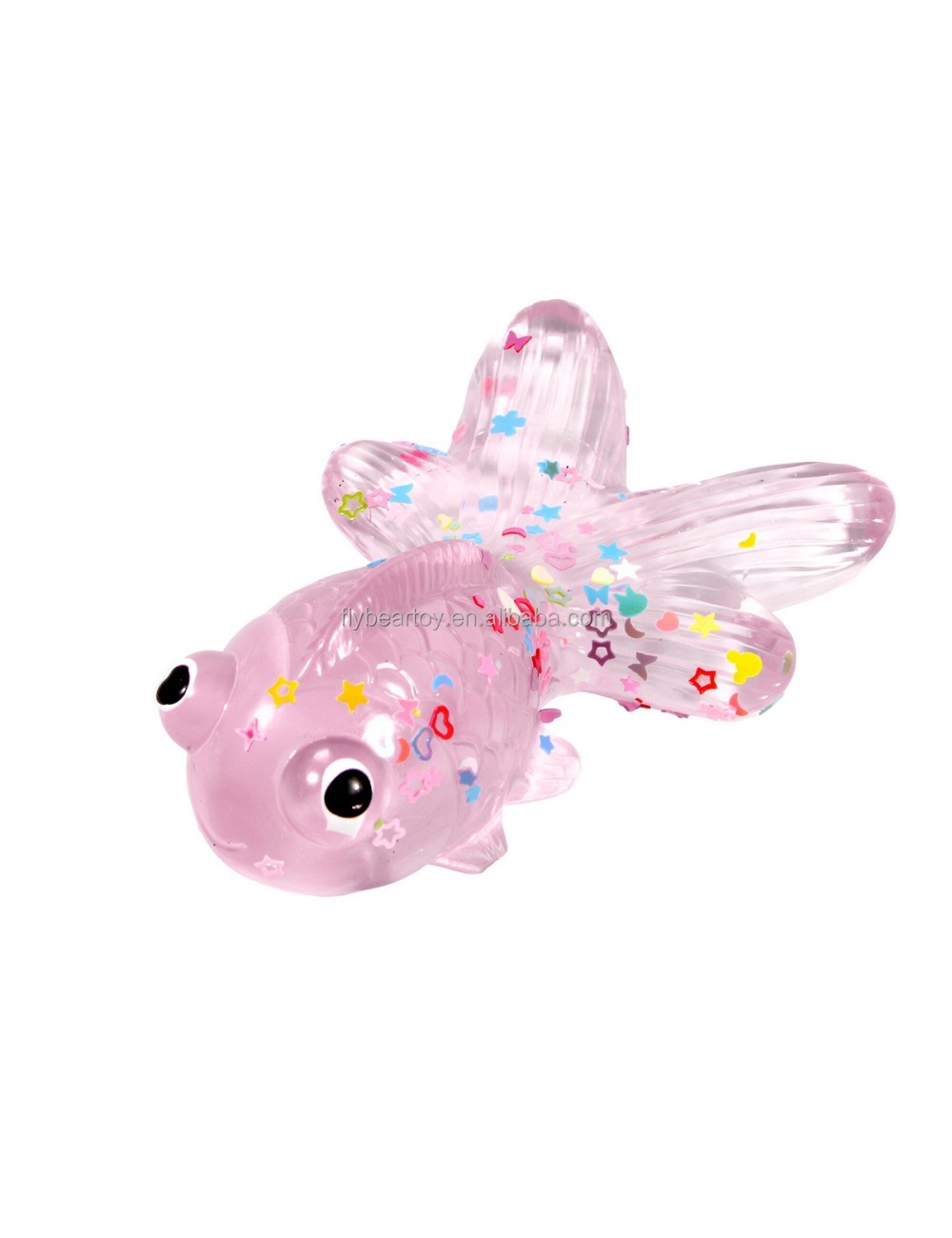 Squishy Juguete Anti Estrés Squishies Peces Multicolor X 4 U