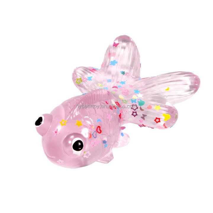 Squishy Juguete Anti Estrés Squishies Peces Multicolor X 4 U