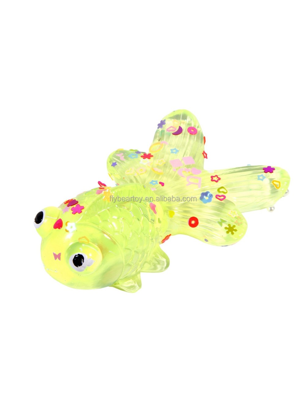 Squishy Juguete Anti Estrés Squishies Peces Multicolor X 4 U