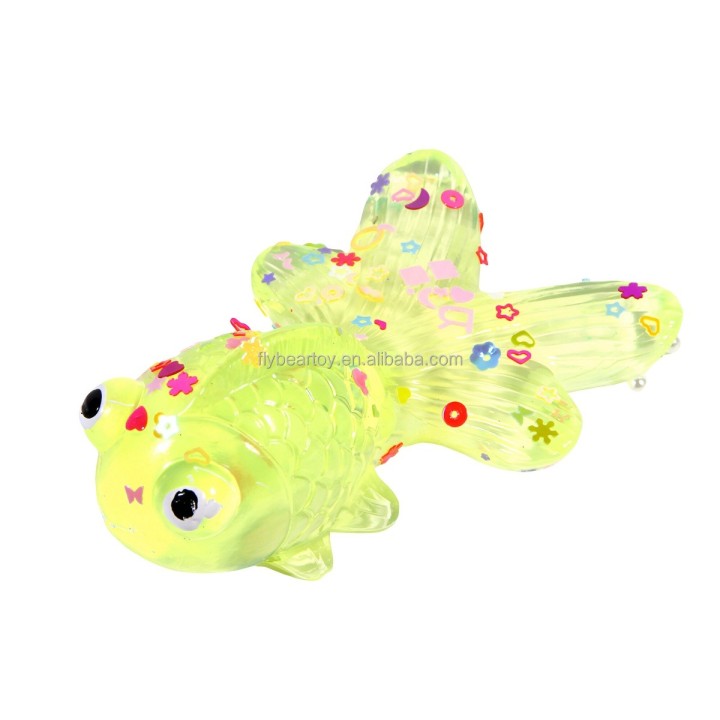 Squishy Juguete Anti Estrés Squishies Peces Multicolor X 4 U