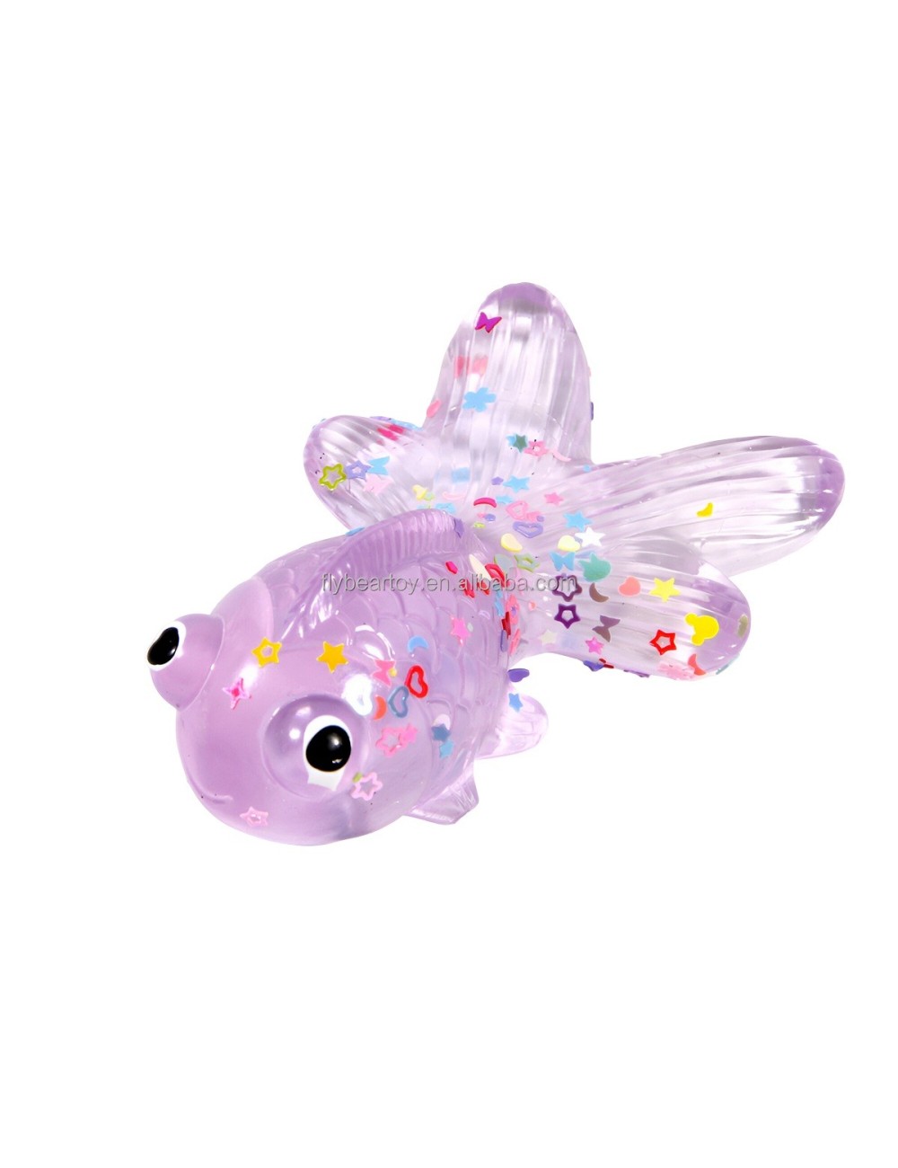 Squishy Juguete Anti Estrés Squishies Peces Multicolor X 4 U
