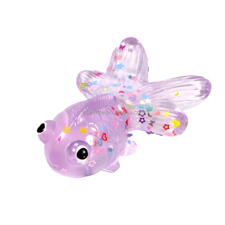 Squishy Juguete Anti Estrés Squishies Peces Multicolor X 4 U