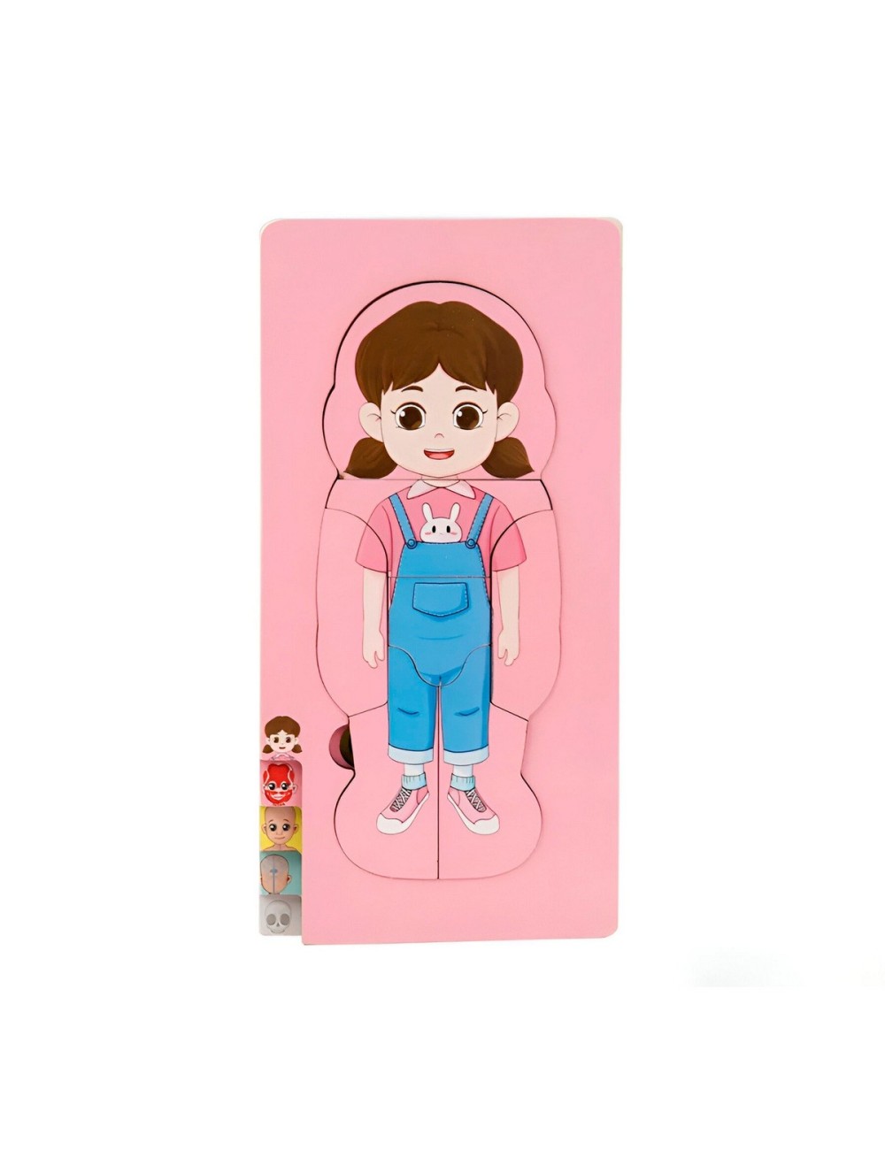 Rompecabezas Interactivo Partes Del Cuerpo Didacito Niña