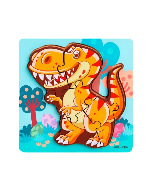 Rompecabeza Didactico Figura Animal Colores Aprendizaje