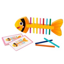 Juego De Mesa Pez Clasificacion De Colores Didactico Niños