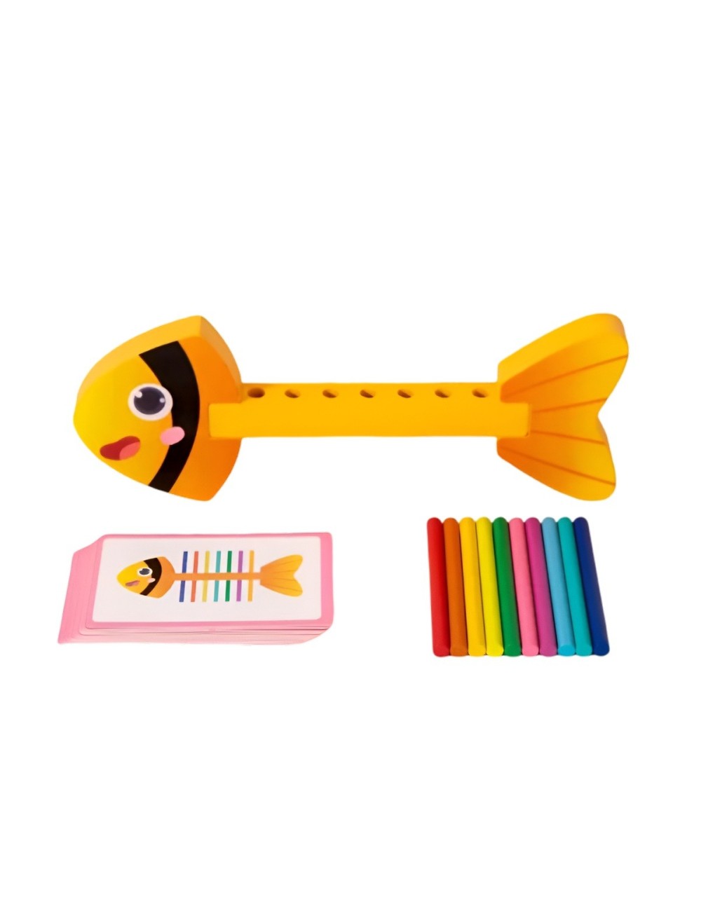 Juego De Mesa Pez Clasificacion De Colores Didactico Niños