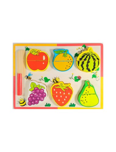 Juego De Mesa Didactico Frutas Interactivo Niño + Accesorios