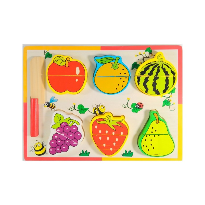 Juego De Mesa Didactico Frutas Interactivo Niño + Accesorios