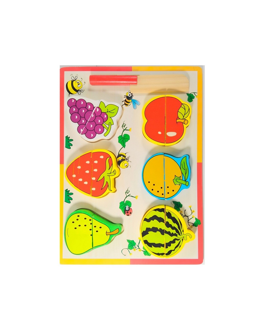Juego De Mesa Didactico Frutas Interactivo Niño + Accesorios