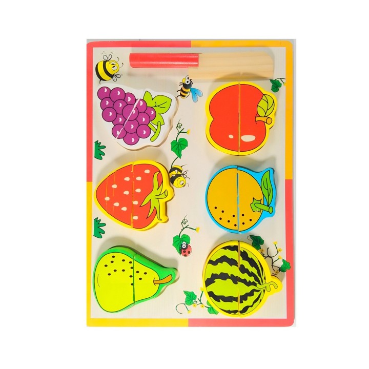 Juego De Mesa Didactico Frutas Interactivo Niño + Accesorios