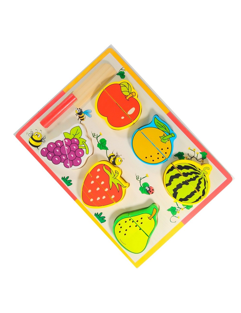 Juego De Mesa Didactico Frutas Interactivo Niño + Accesorios
