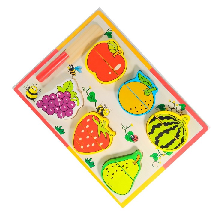 Juego De Mesa Didactico Frutas Interactivo Niño + Accesorios