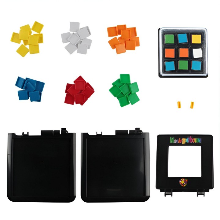 Juego De Mesa Cubo Magico Tablero Colores Interactivo