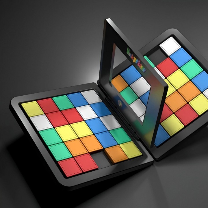 Juego De Mesa Cubo Magico Tablero Colores Interactivo