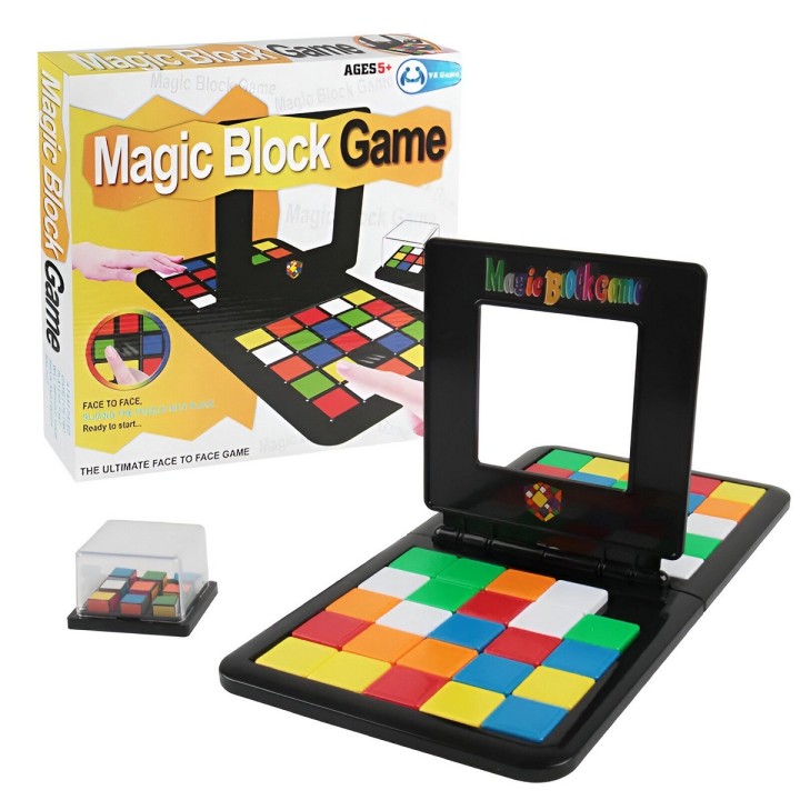 Juego De Mesa Cubo Magico Tablero Colores Interactivo