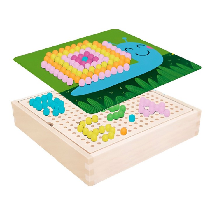 Juego De Mesa Patrones Color Figura Interactivo Aprendizaje