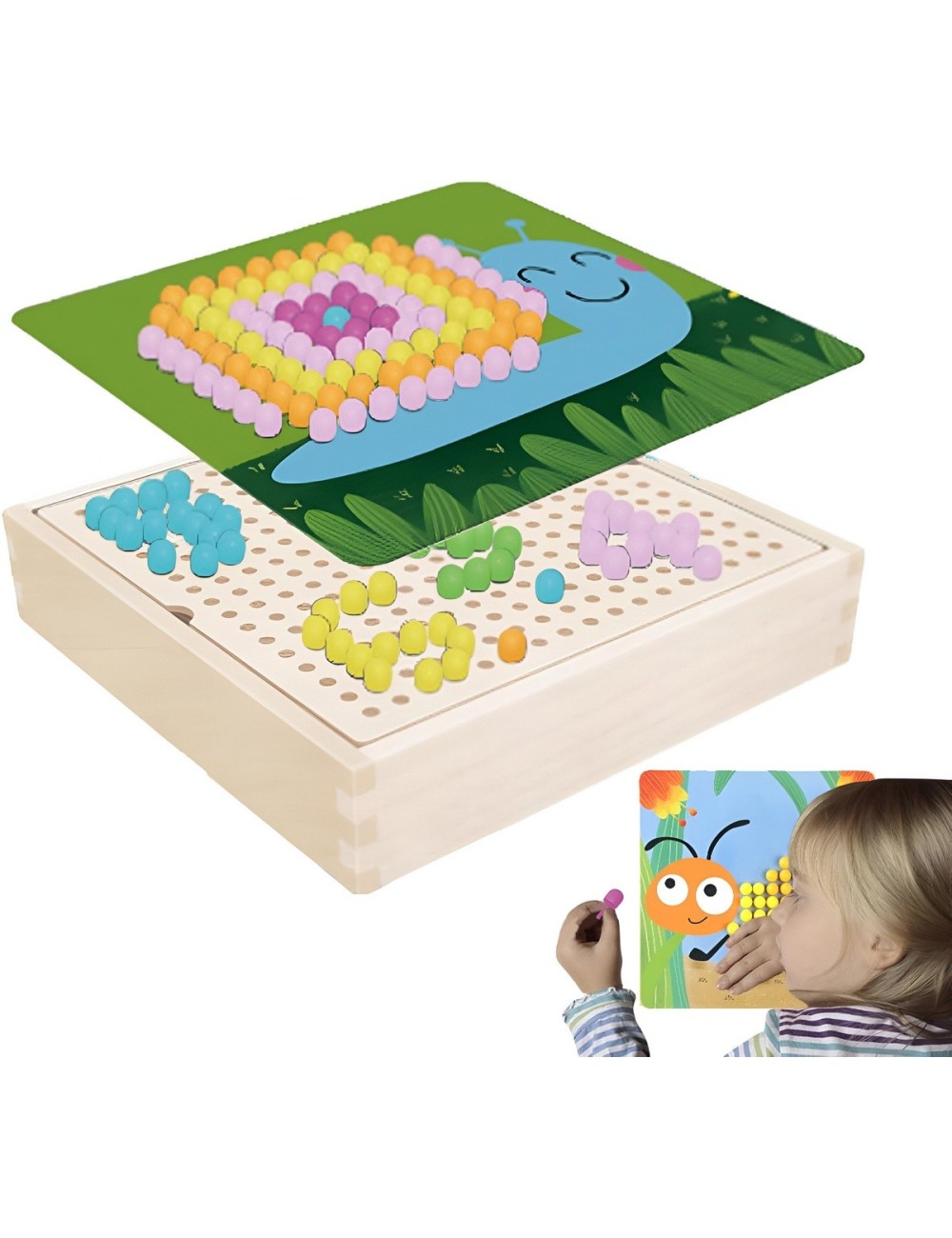 Juego De Mesa Patrones Color Figura Interactivo Aprendizaje