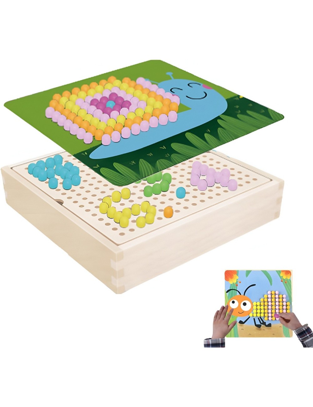 Juego De Mesa Patrones Color Figura Interactivo Aprendizaje