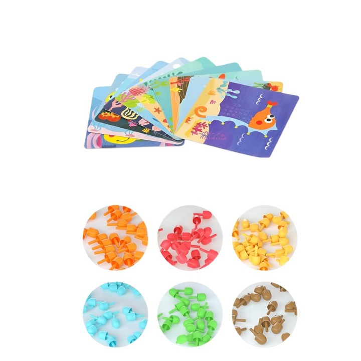 Juego De Mesa Patrones Color Figura Interactivo Aprendizaje