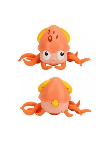 Juguete De Pulpo Recargable Interactivo Niño Sonido Camina