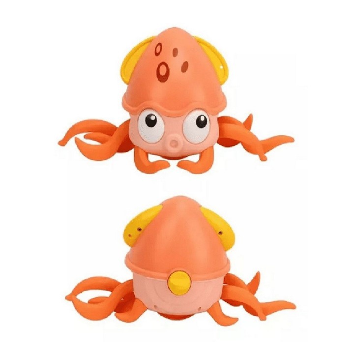 Juguete De Pulpo Recargable Interactivo Niño Sonido Camina