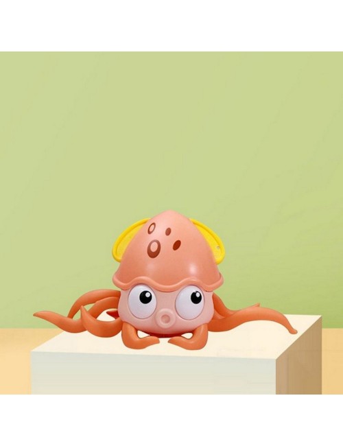 Juguete De Pulpo Recargable Interactivo Niño Sonido Camina