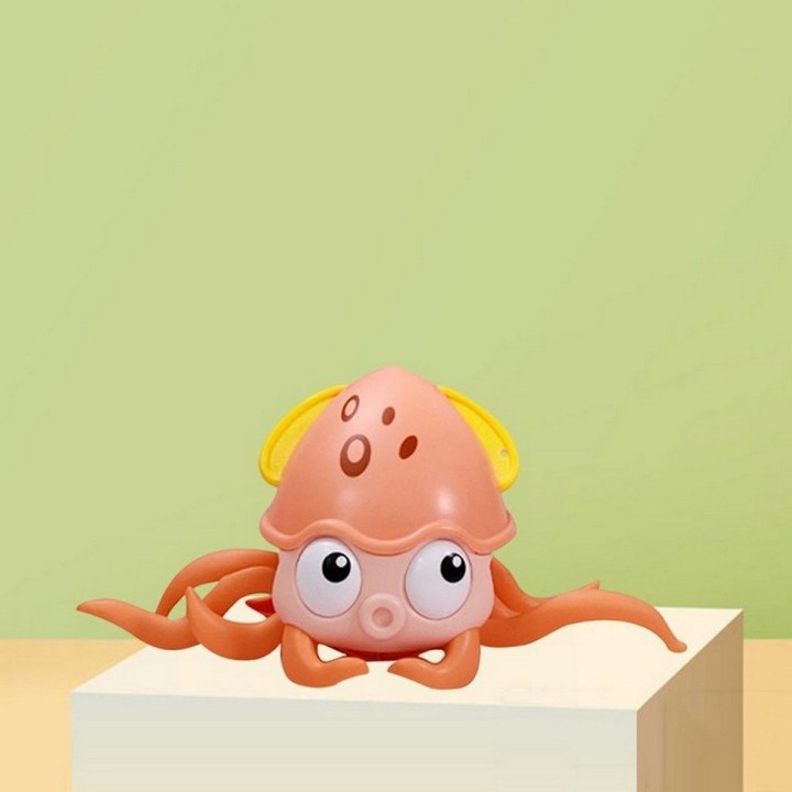 Juguete De Pulpo Recargable Interactivo Niño Sonido Camina