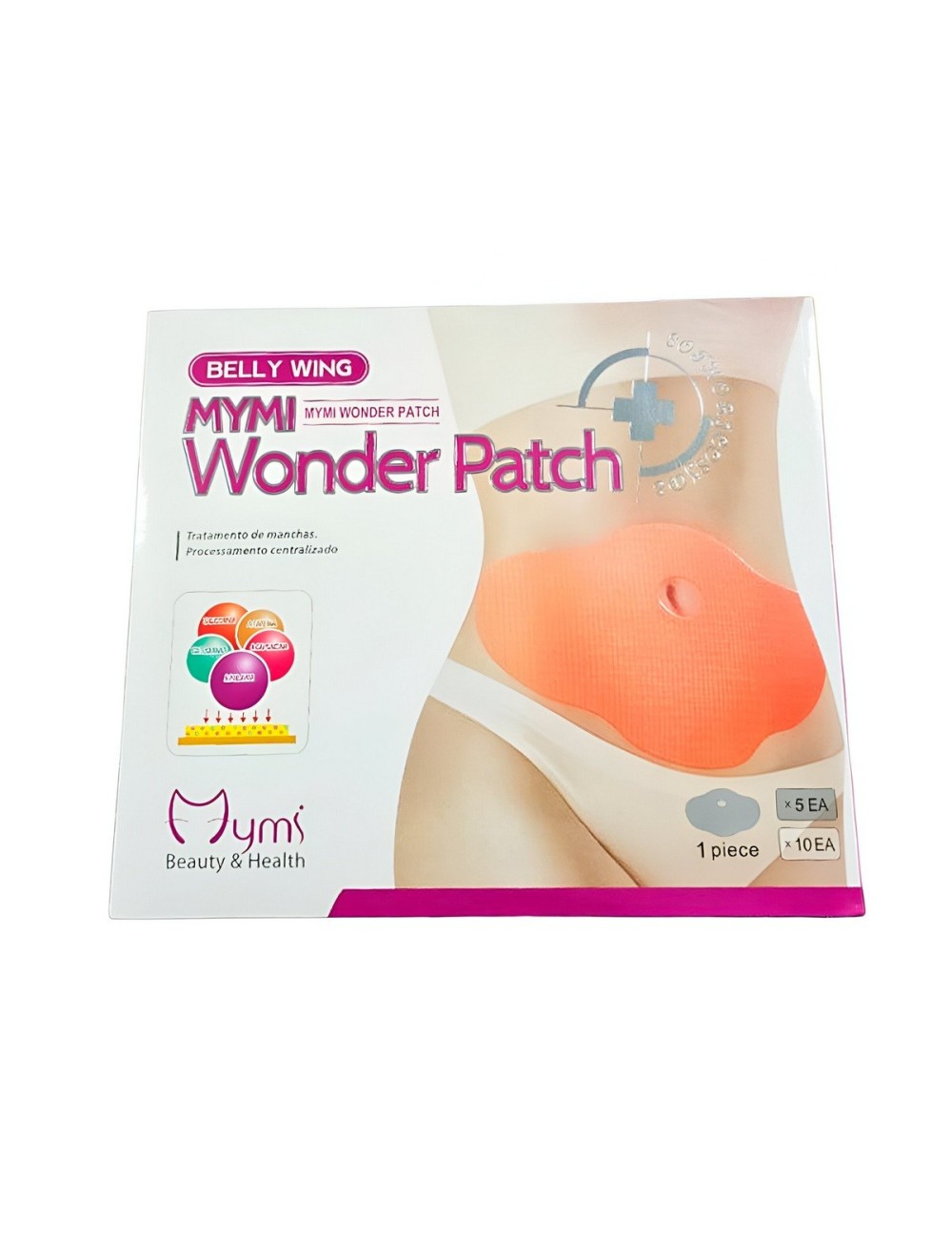 Parches Adelgazantes Abdomen Mymi Wonder Patch