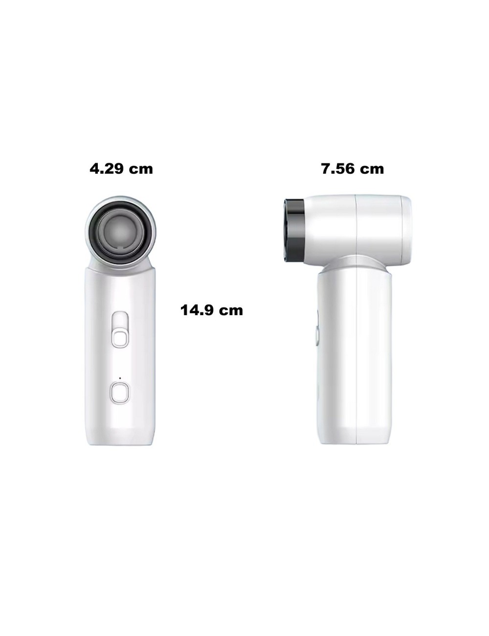 Soplador Mini Jet Turbo Fs19 Ventilador Portatil Poder 55w