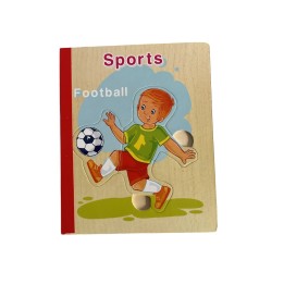 Libro Rompecabezas Tematico Madera Juguete Aprendizaje Niños