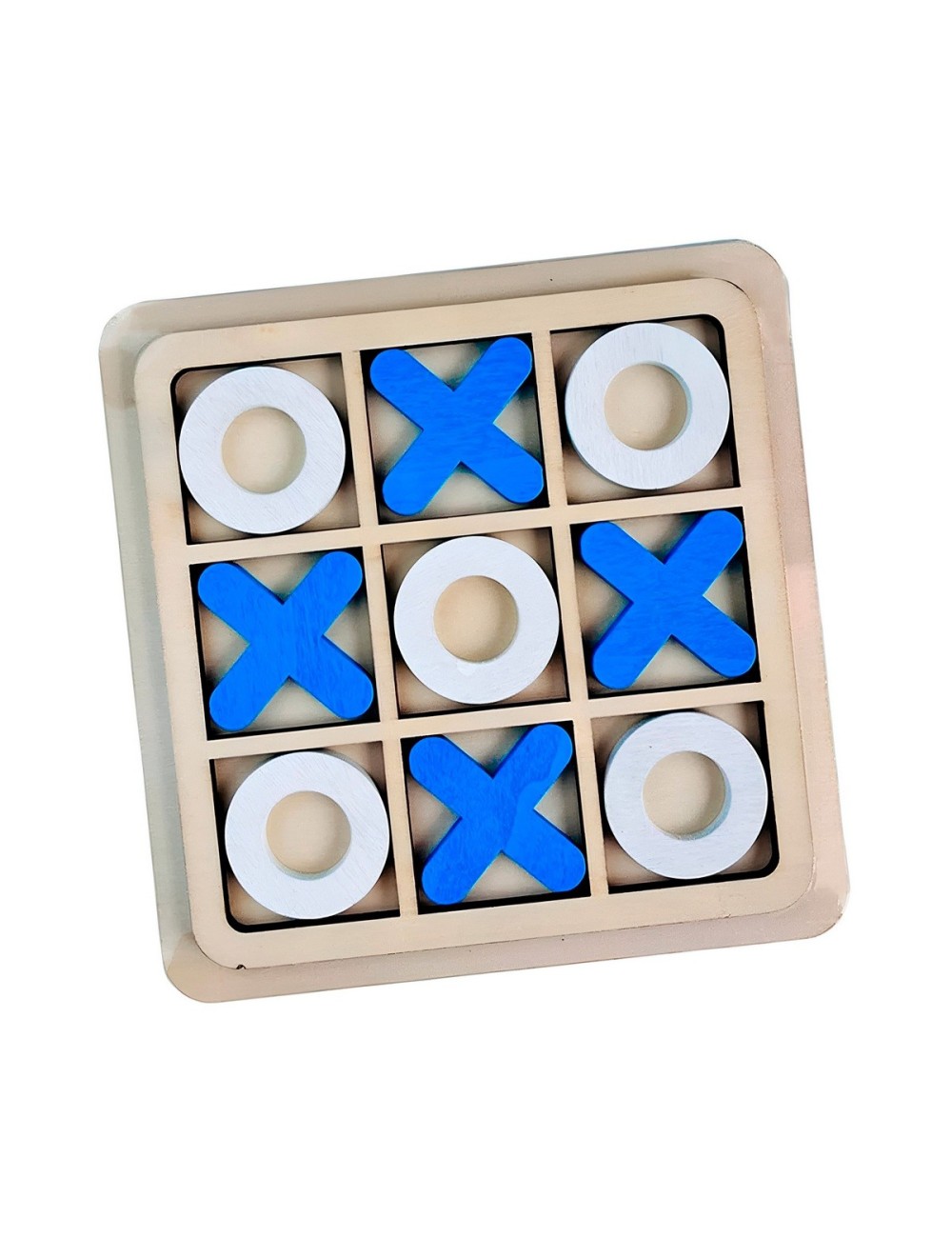 Juego De Mesa Madera Mini Triqui Didactico Interactivo Niños