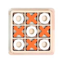 Juego De Mesa Madera Mini Triqui Didactico Interactivo Niños