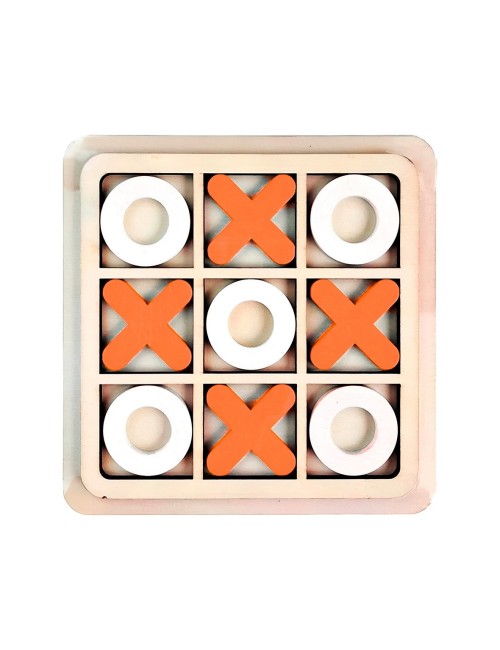 Juego De Mesa Madera Mini Triqui Didactico Interactivo Niños