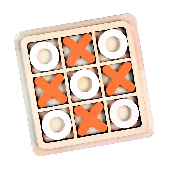 Juego De Mesa Madera Mini Triqui Didactico Interactivo Niños